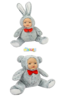 30CM  BEBEK YÜZLÜ TAVŞAN AYICIK