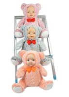 30CM  BEBEK YÜZLÜ TAVŞAN AYICIK