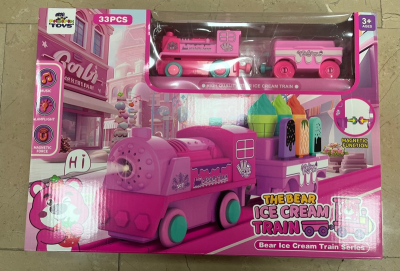 33PRÇ PEMBE TREN SETİ