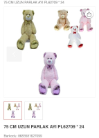 75CM UZUN PARLAK AYI