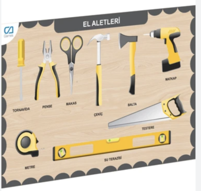 AHŞAP PAZIL EL ALETLERİ