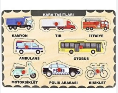 AHŞAP PAZIL KARA TAŞITLARI