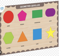 AHŞAP PAZIL GEOMETRİK ŞEKİLLER
