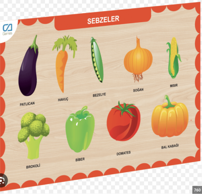 AHŞAP PAZIL SEBZELER