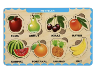 AHŞAP PAZIL MEYVELER