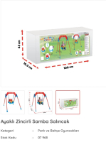 AYAKLI ZİNCİRLİ SAMBA SALINCAK