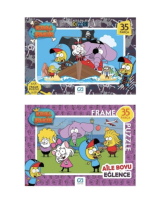 ÇİZGİ KARAKTER PUZZLE 35PRÇ