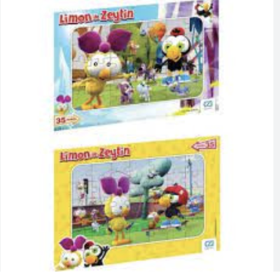 ÇİZGİ KARAKTER PUZZLE 35 PRÇ