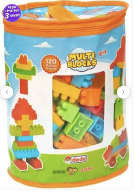 DEDE 120 PARÇA MULTİ BLOK LEGO