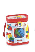 DEDE AKILLI BLOK 40 PRÇ LEGO