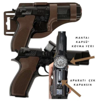 FOCUS-BANG METAL KAPSÜL TABANCASI SİYAH