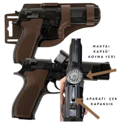 FOCUS-BANG METAL KAPSÜL TABANCASI SİYAH