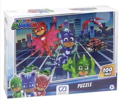 GAMES 100 PRÇ PJMASKS PUZZLE