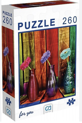 GAMES 260PRÇ ÇİÇEKLER PUZZLE