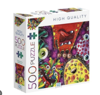 GAMES 500PRÇ CANAVARLAR PUZZLE