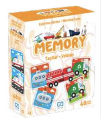 GAMES TAŞITLAR EŞLEŞTİRME KARTLARI