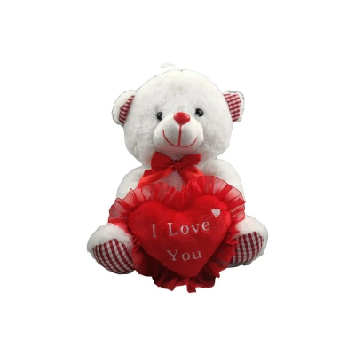 HALLEY 30 CM KALP Lİ LOVE AYICIK