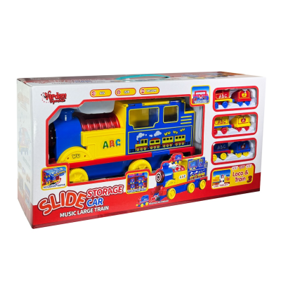 IŞIKLI MÜZIKLİ İNTERAKTİF TREN