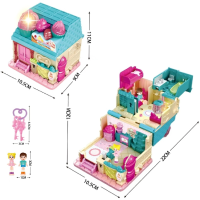 IŞIKLI MÜZİKLİ AKSESUAR EV SETİ