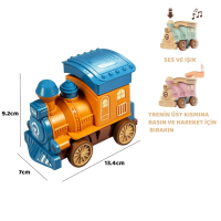 IŞIKLI SESLİ BAS GİT TREN 12 Lİ
