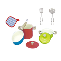 KİTCHEN 11 PRÇ EMAYE TENCERE SETİ