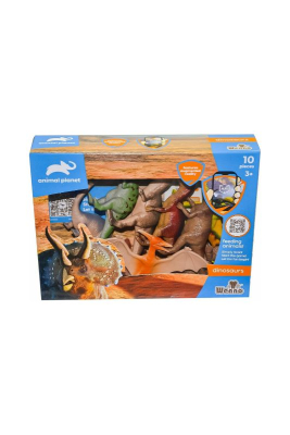 KUT 10 PRÇ DİNAZOR HAYVAN SETİ WENNO