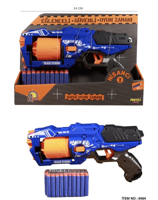 KUT NERF SİLAH SETİ NİŞANCI 2