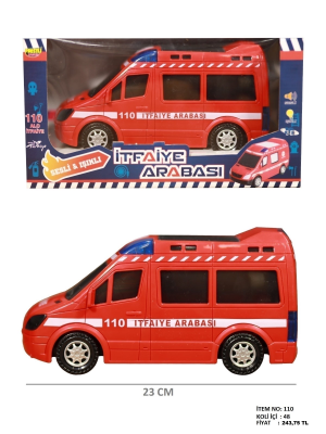 KUT PİLLİ İTFAİYE ARACI