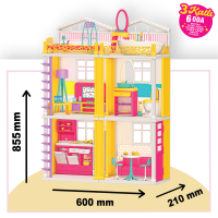 LİNDANIN DÜŞLER EVİ 3 KAT 6 ODA