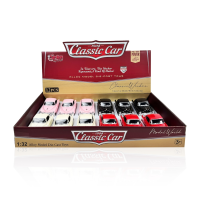 METAL KLASİK ARABALAR 12 Lİ KARMA
