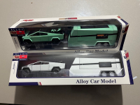 METAL TESLA KARAVAN ÇEKER