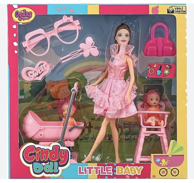 OYDAŞ KUTUDA PUŞETLİ MAMA SANDALYELİ BEBEK