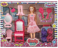 OYDAŞ MAKYAJ VE BAVULLU BEBEK SETİ