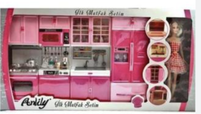 OYDAŞ MODERN 4 LÜ DOLAP BARBY SETİ