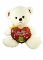 PELÜŞ KAPLİ 30 CM LOVE YOU