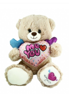 PELÜŞ KALPLİ 30 CM AYICIK ME-YOU