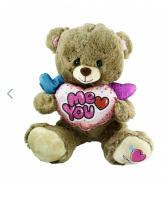 PELÜŞ KALPLİ 30 CM AYICIK ME-YOU