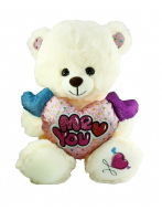 PELÜŞ KALPLİ 30 CM AYICIK ME-YOU