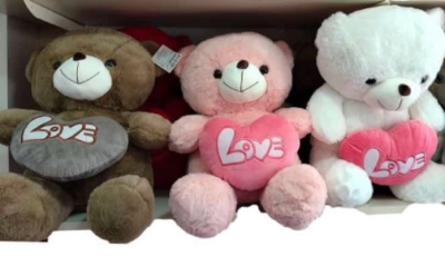 PELÜŞ LOVE KALPLİ  AYICIK 50 CM