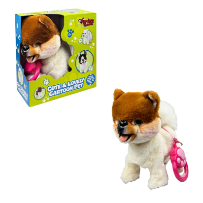 PELÜŞ PİLLİ TASMALI KÖPEK