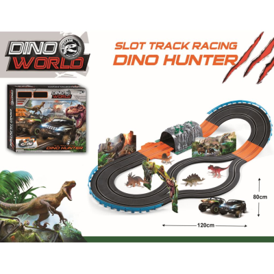 PİLLİ DİNOZOR DÜNYASI YARIŞ SETİ