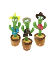 PİLLİ SAJLI SES KAYITLI KAKTÜS