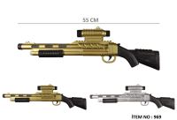 PİLLİ SESLİ POMPALI SİLAH