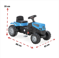 PİLSAN PEDALLI RÖMORKLU TRAKTÖR