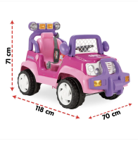 PİLSAN QUEEN PRENSES 12VOLT UZK AKÜLÜ ARABA