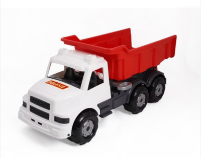 POLESIE DAMPERLİ KAMYON BEYAZ-KIRMIZI