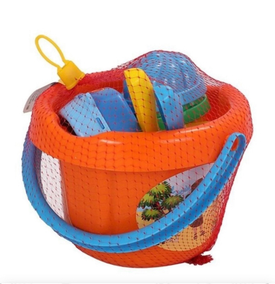 POLESİE KOVA KÜREK TIRMIK 8 PRC KUM KOVASI