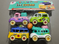 PVC DE SÖK-TAK 4LÜ OTOBÜSLER