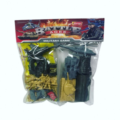 PVC Lİ OYUNCAK ASKER SETİ