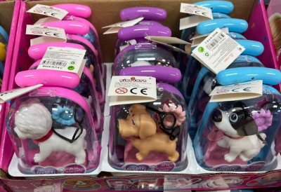 STANDTLI ÇANTALI KÖPEK